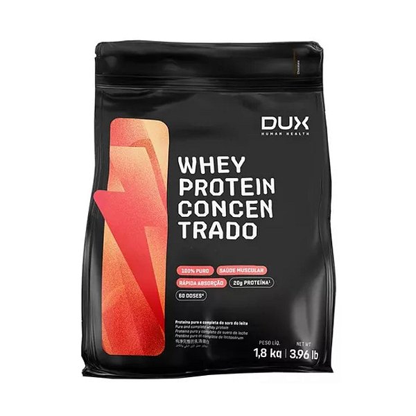 Whey Protein Concentrado Refil 1,8KG - Dux