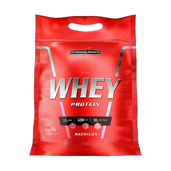Nutri Whey Protein Refil 900g - Integral Médica [Hipercalórico]