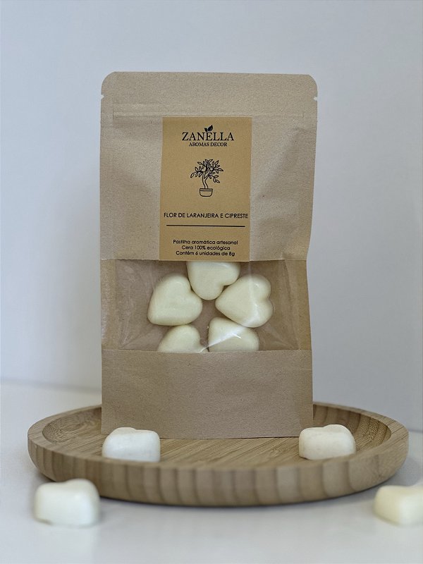 Pastilha Aromática Flor de Laranjeira e Cipreste