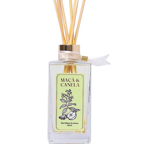 Difusor de Aromas Maçã e Canela 250ml óleo
