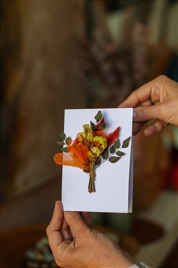 Cartão mini buquê I