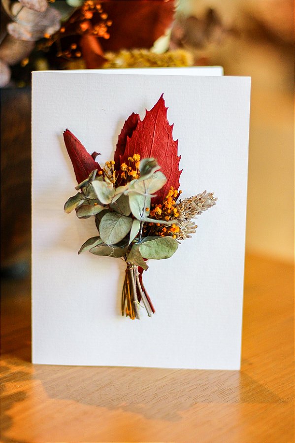 Cartão mini buquê II