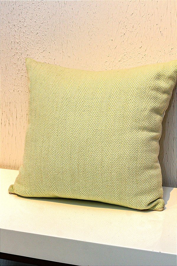 ALMOFADA ALGODÃO TRABALHADA QUADRADA 50 X 50