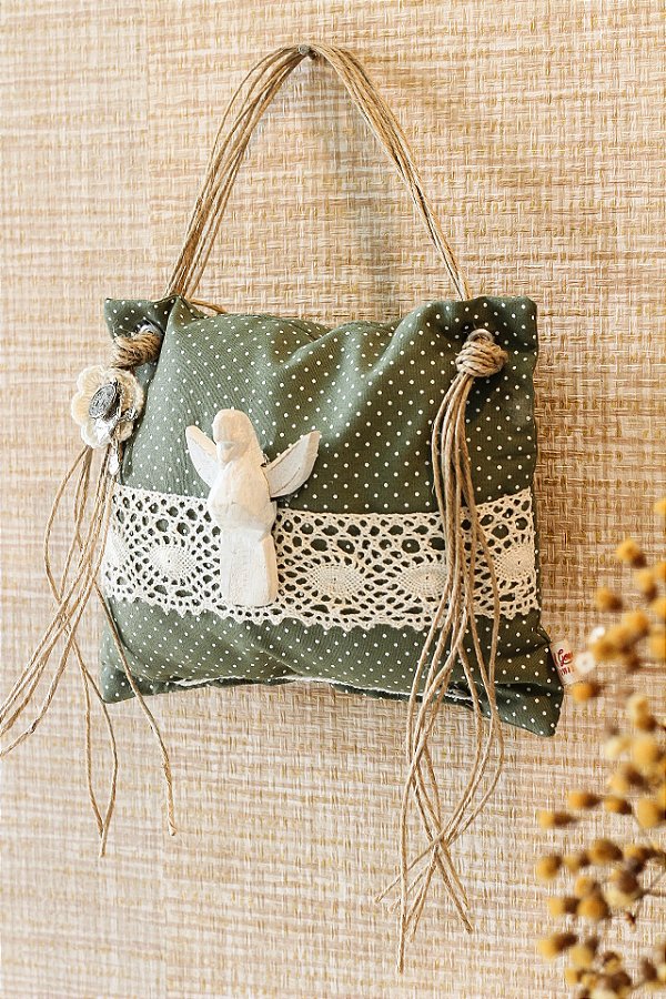 Almofada decorativa Divino, Verde Poá