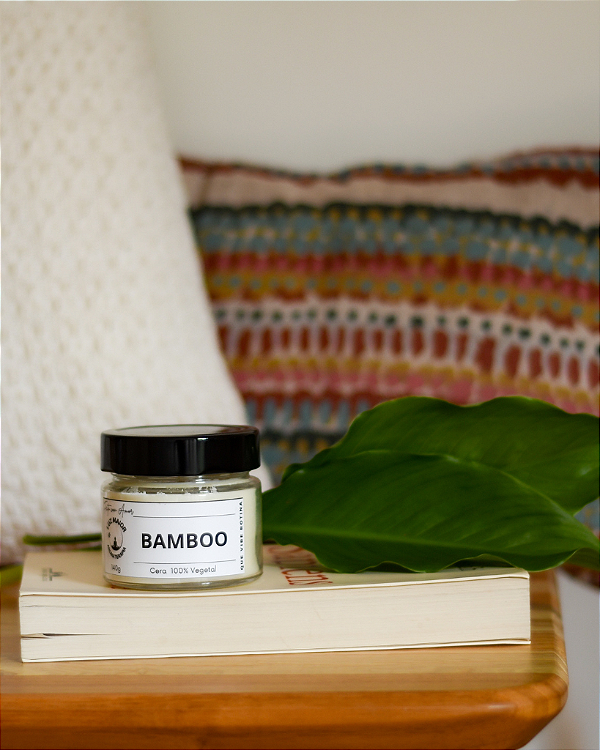 Vela Aromática de Bamboo