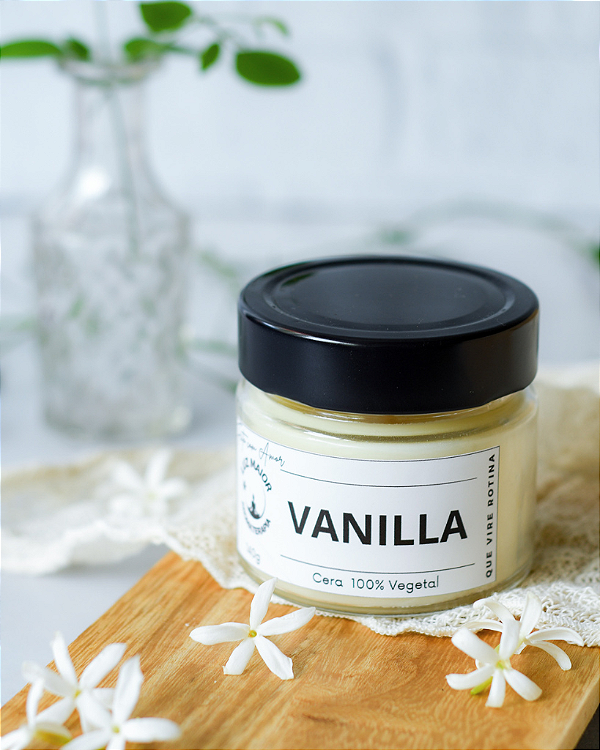 Vela Aromática de Vanilla