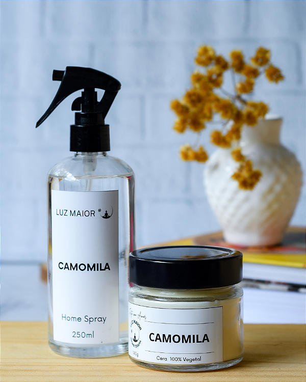 Dupla Camomila - Vela + Home Spray