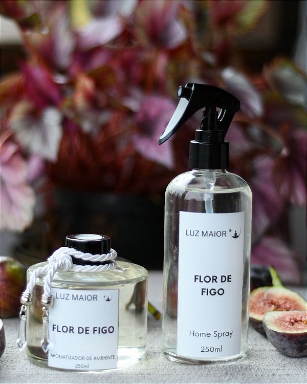 Dupla Flor de Figo - Aromatizador de Ambiente + Home Spray