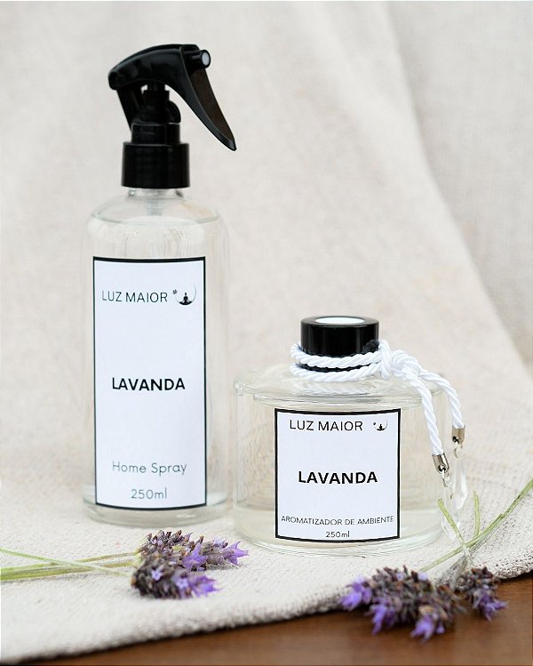 Dupla Lavanda - Aromatizador de Ambiente + Home Spray