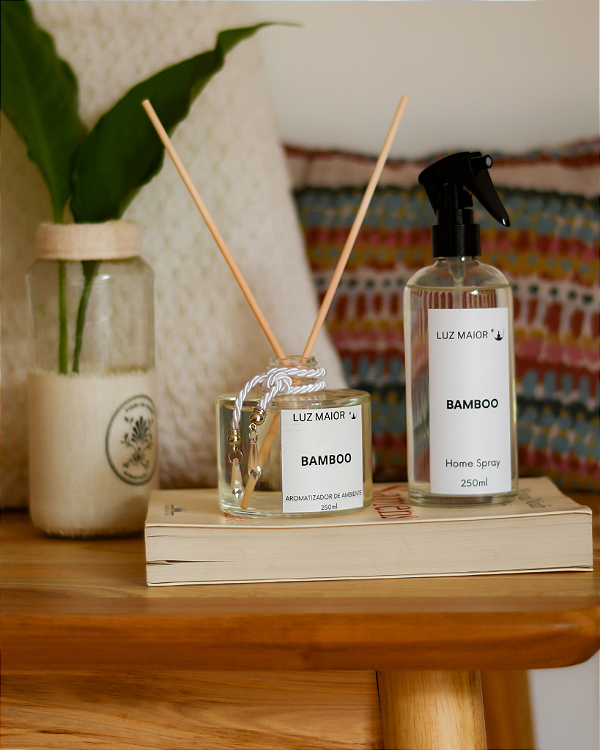 Dupla Bamboo - Aromatizador de Ambiente + Home Spray