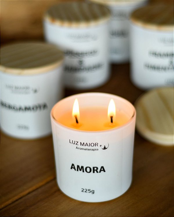 Vela Aromática de Amora