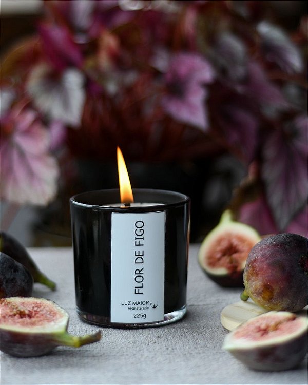 Vela Aromática de Flor de Figo