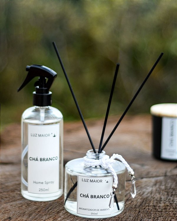 Dupla Chá Branco - Aromatizador de Ambiente + Home Spray