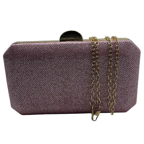 Clutch de Festa Tecido com Brilho Premium