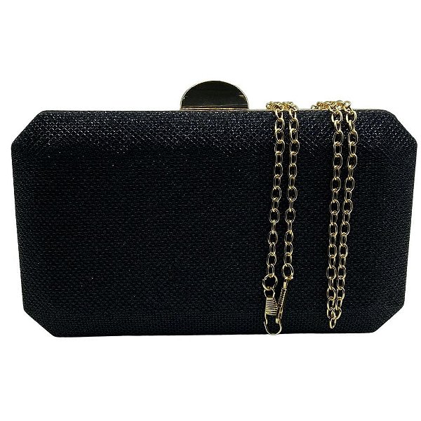 Clutch de Festa Tecido com Brilho Premium