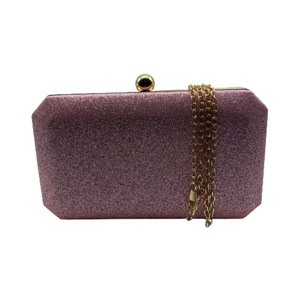 Clutch de Festa Tecido com Brilho Premium