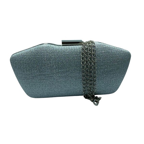 Clutch de Festa Tecido com Brilho Premium