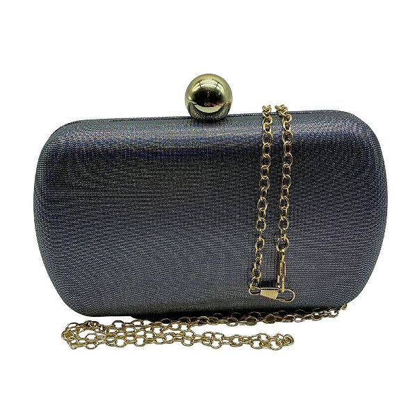 Clutch de Festa Tecido com Brilho Premium