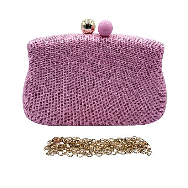 Clutch de Festa Palha / Sisal / Juta Premium