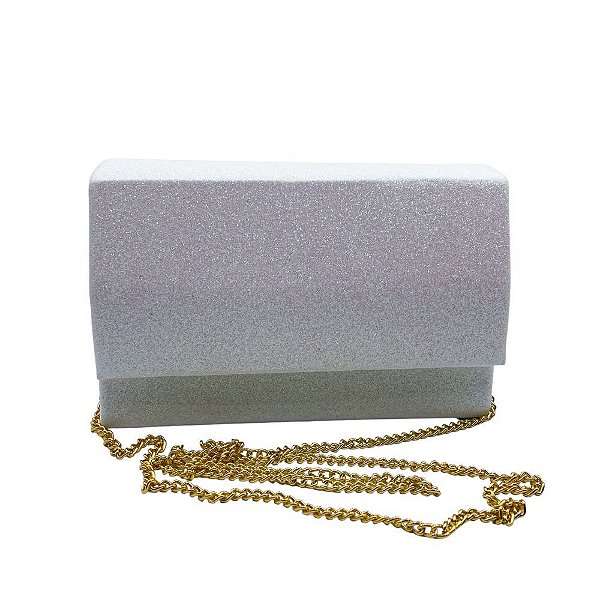 Bolsa de Festa Pequena com Brilho Glitter Clássica