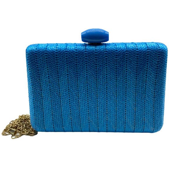 Clutch de Festa Palha Sintética Sisal