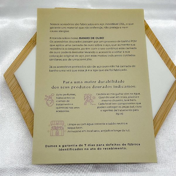 FLYER "GUIA DE CUIDADOS" 50 UNIDADES