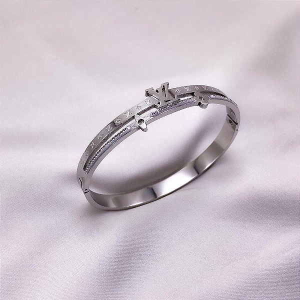 BRACELETE AÇO INOXIDÁVEL INSPIRE-SE - PRATEADO