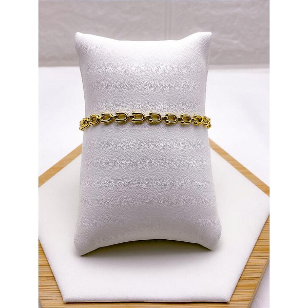 PULSEIRA AÇO INOX INSPIRE-SE - DOURADA
