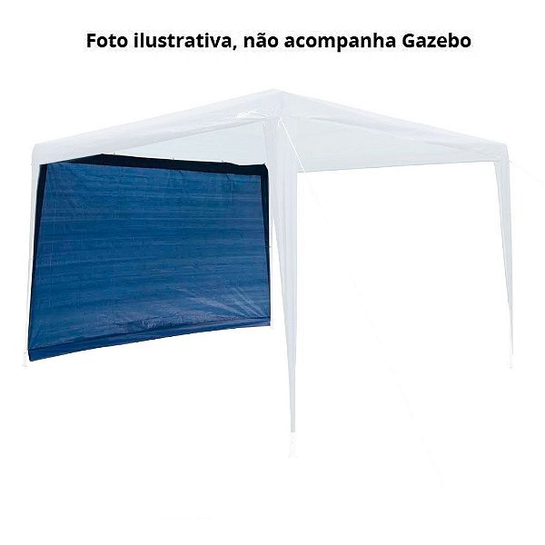Parede para Gazebo - Tenda Fiesta Azul - Nautika