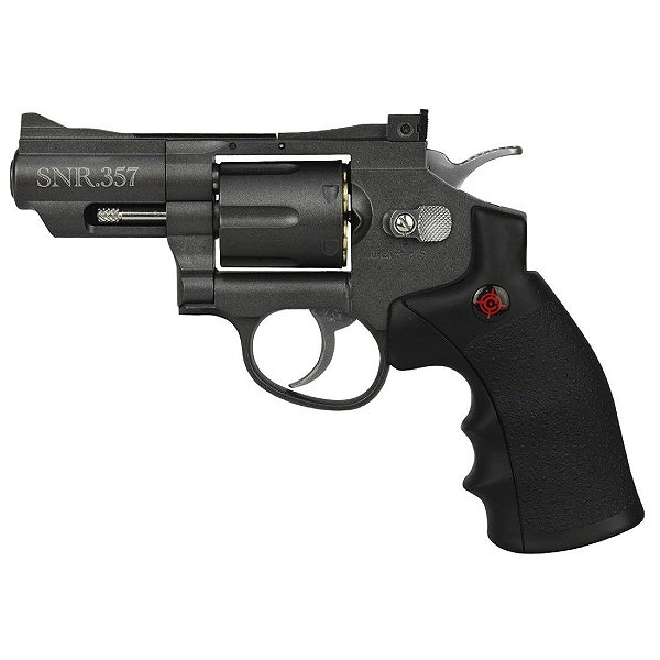 Revólver de Pressão CO2 SNR357 Full Metal 4.5mm - Crosman