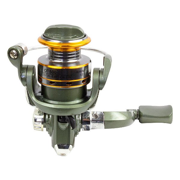 Molinete Ambidestro Orbital 3 + 1 Rolamentos - Pesca Brasil