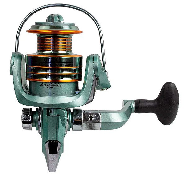 Molinete Ambidestro Orbital 3 + 1 Rolamentos - Pesca Brasil