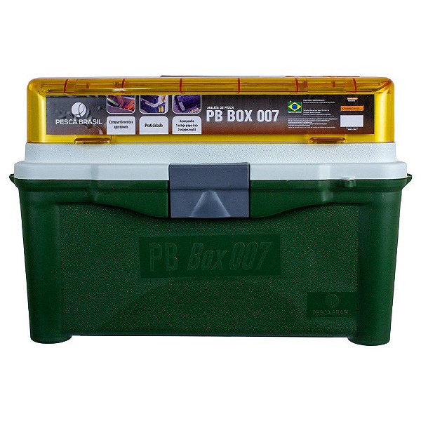 Maleta / Caixa Para Pesca PB Box 007 - Pesca Brasil