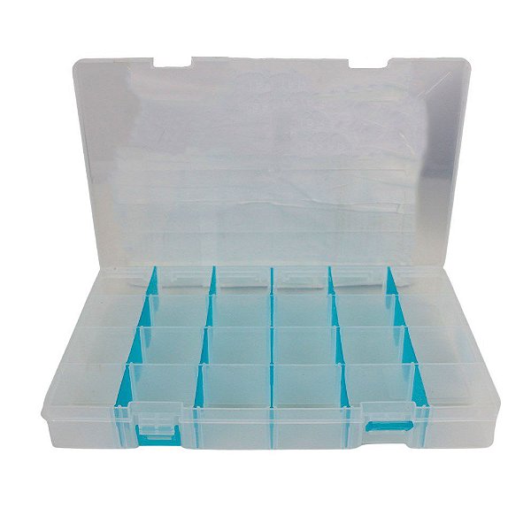 Estojo Para Isca Artificial Transparente - Pesca Brasil