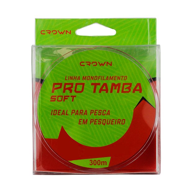 Linha Monofilamento Pro Tamba Soft Laranja 300m 0,40mm - Jogá
