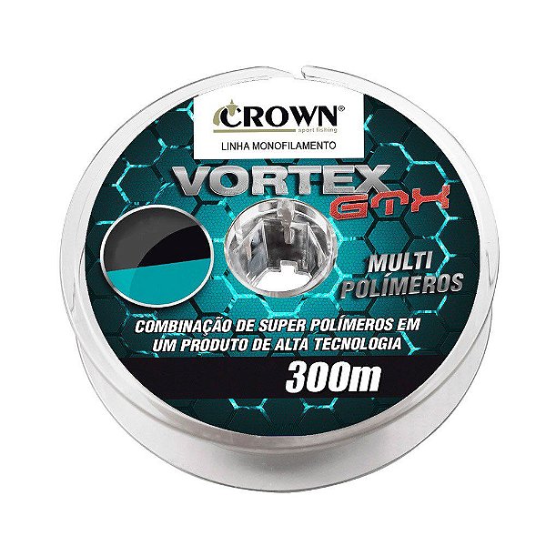 Linha Monofilamento Vortex GTX 300mts 0,82mm - Jogá