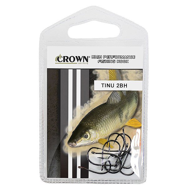 Anzol Crown Tinu Black 2BH. 4 C/10 - Crown
