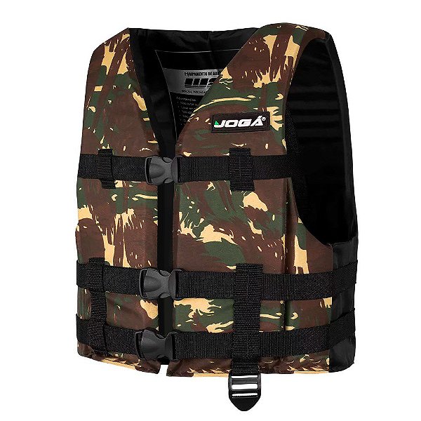 Colete Salva Vidas C5 Sport G Camuflado - Jogá