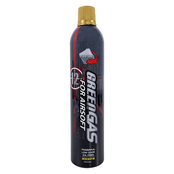Green Gas Puff Dino 600ml Sem Oleo - Rossi