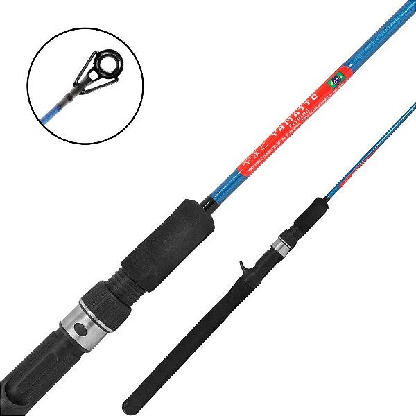 Vara Para Carretilha 1170KG C 1.70m 25-40lbs em Fibra de Vidro - YMT Fishing