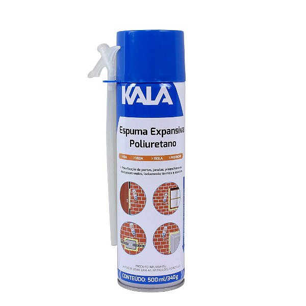 Espuma Poliuretano 500ML /340G - Kala