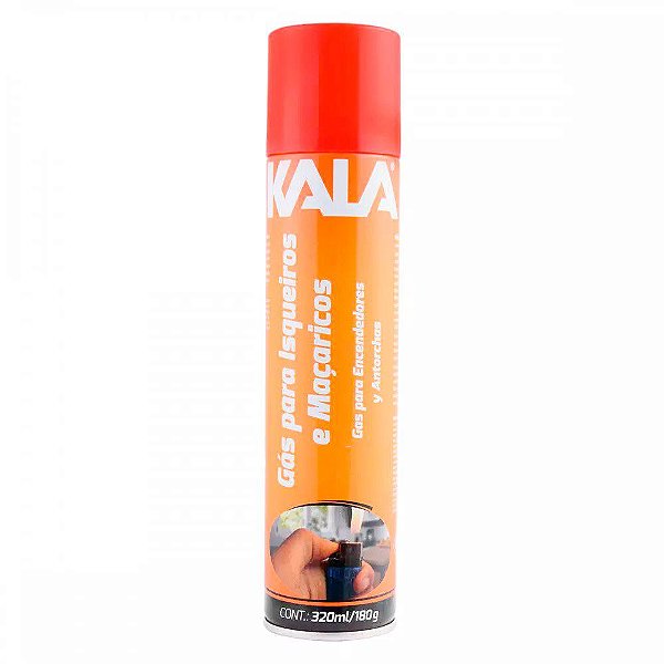 Gás Isqueiro Maçarico 320ML/180G - Kala