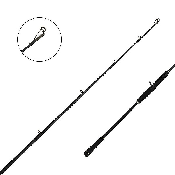 Vara Para Carretilha Black Eagle BLKE C802H 2.44 m 20-50 LB 2022 - Marine
