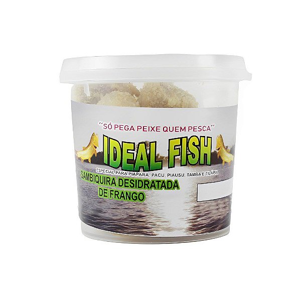 Isca Natural Sambiquira Desidratada  - Ideal Fish