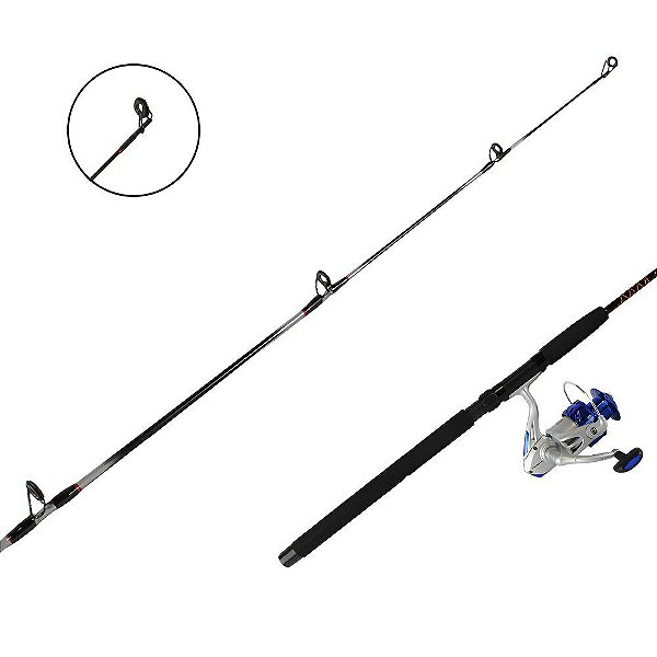 Kit Molinete Lagus 6000 + Vara 1,98 m Vision 652 - Maruri