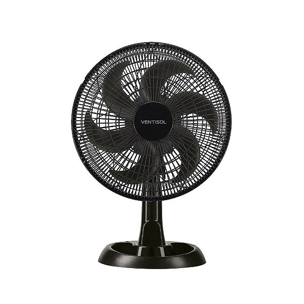 Ventilador de Mesa Turbo Eco 30cm Preto 52W - Ventisol