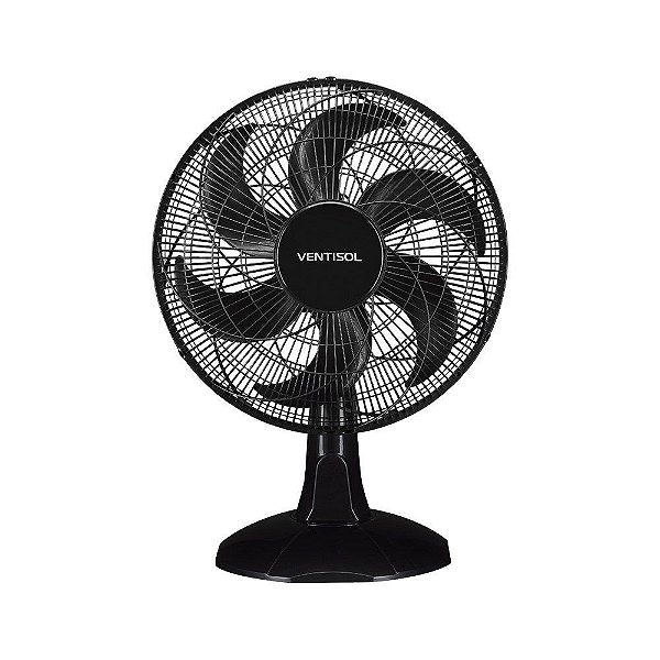 Ventilador de Mesa Economy 40cm Preto 80W 220v - Ventisol
