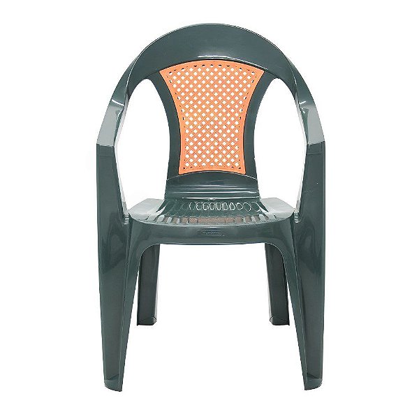 Cadeira Malibu em Polipropileno Verde - Tramontina