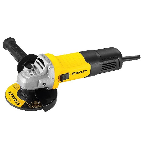 Esmerilhadeira Angular 4-1/2” 115mm 900W Com 3 Discos - Stanley