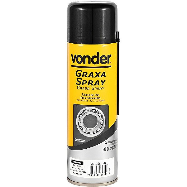 Graxa Branca Spray 200g - Vonder